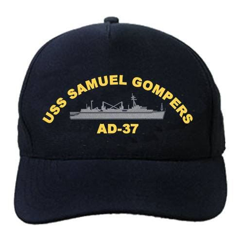 AD 37 USS Samuel Gompers Embroidered Hat