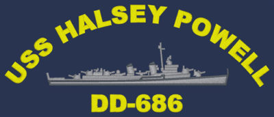 DD 686 USS Halsey Powell