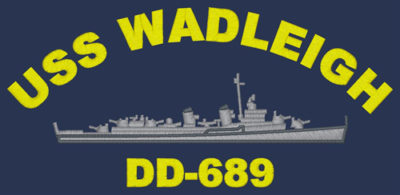 DD 689 USS Wadleigh