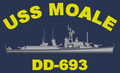 DD 693 USS Moale