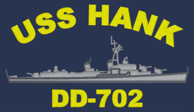 DD 702 USS Hank