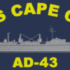 AD 43 USS Cape Cod