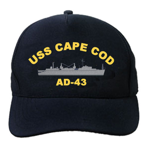 AD 43 USS Cape Cod Embroidered Hat