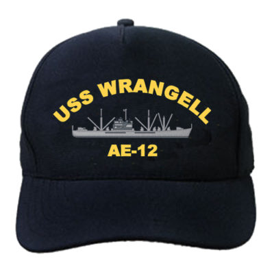 AE 12 USS Wrangell Embroidered Hat