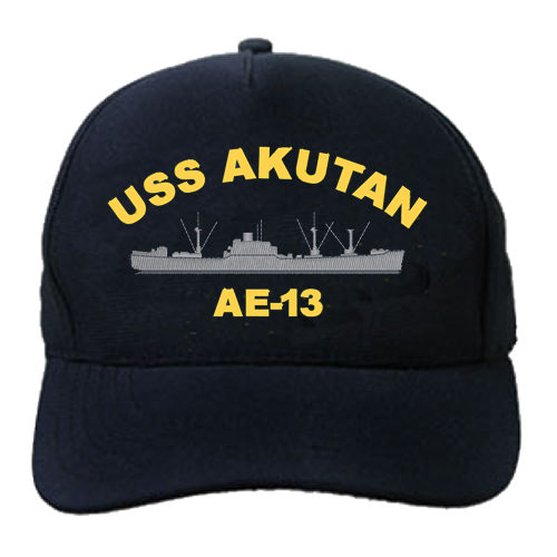 AE 13 USS Akutan Embroidered Hat