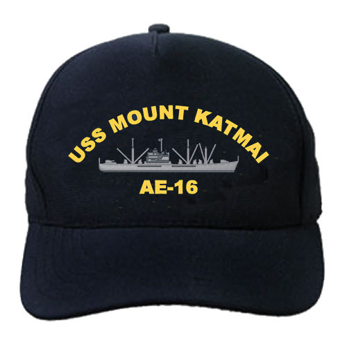 AE 16 USS Mount Katmai Embroidered Hat