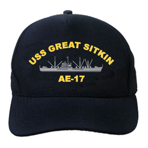 AE 17 USS Great Sitkin Embroidered Hat