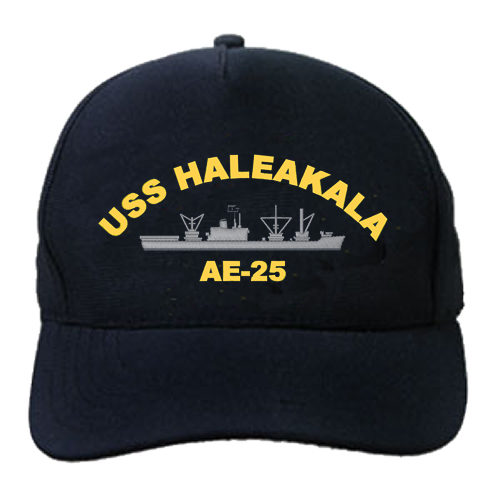 AE 25 USS Haleakala Embroidered Hat