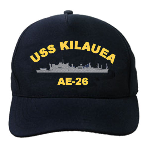 AE 26 USS Kilauea Embroidered Hat