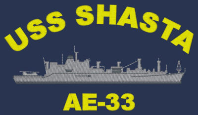 AE 33 USS Shasta Embroidered Hat