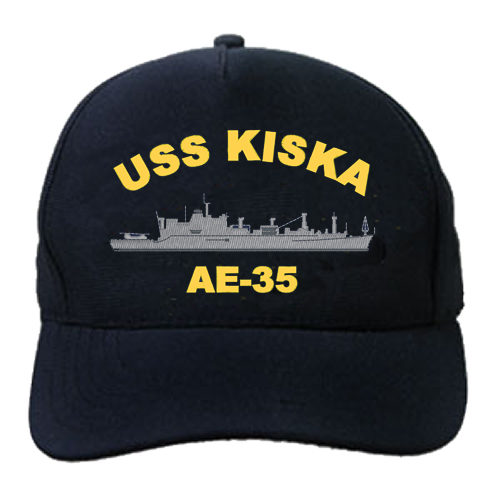 AE 35 USS Kiska Embroidered Hat