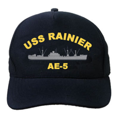 AE 5 USS Rainier Embroidered Hat