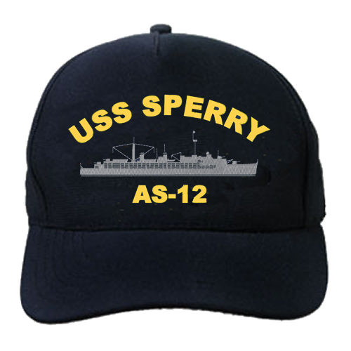AS 12 USS Sperry Embroidered Hat