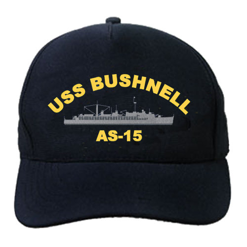 AS 15 USS Bushnell Embroidered hat