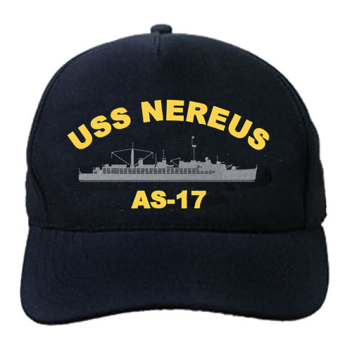 AS 17 USS Nereus Embroidered Hat