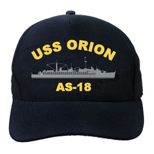AS 18 USS Orion Embroidered Hat