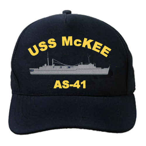 AS 41 USS McKee Embroidered Hat