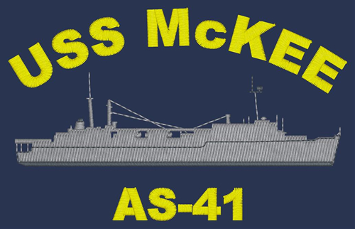 AS 41 USS McKee Embroidered Hat