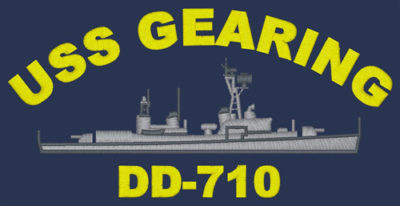 DD 710 USS Gearing