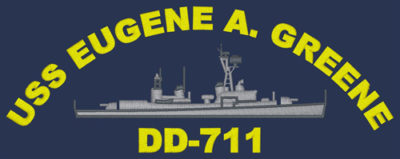 DD 711 USS Eugene A Greene