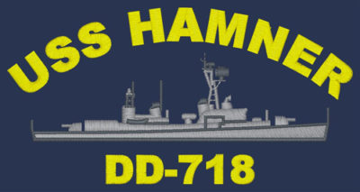 DD 718 USS Hamner