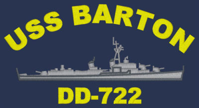 DD 722 USS Barton