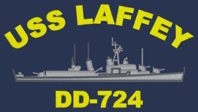 DD 724 USS Laffey