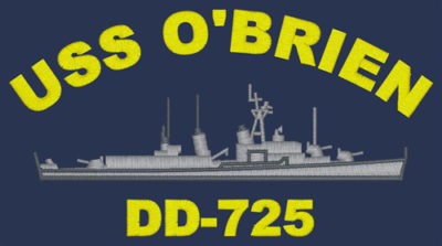 DD 725 USS O'Brien