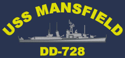 DD 728 USS Mansfield