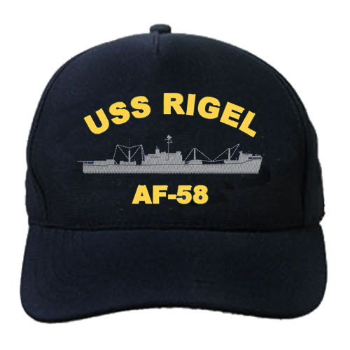 AF 58 USS Rigel Embroidered Hat