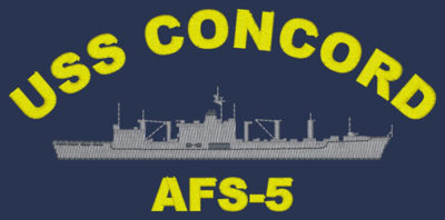 AFS 5 USS Concord Embroidered Hat