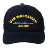 AO 109 USS Waccamaw Embroidered Hat