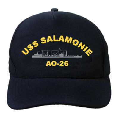 AO 26 USS Salamonie Embroidered Hat