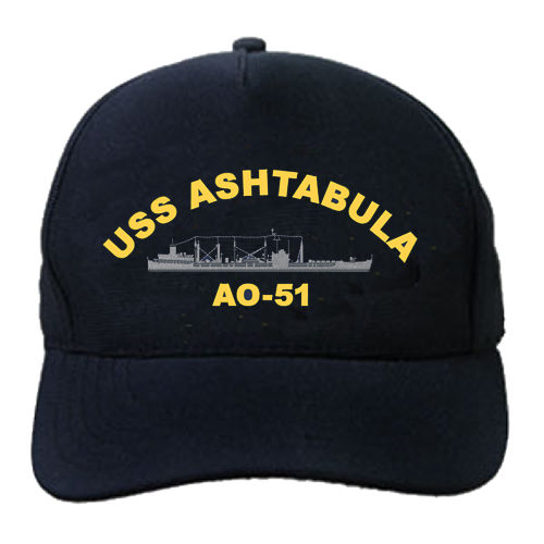 AO 51 USS Ashtabula Embroidered Hat
