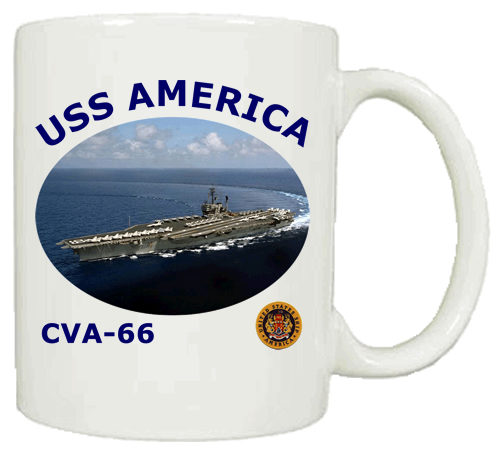 CVA 66 USS America Coffee Mug