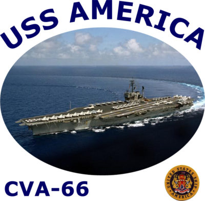 CVA 66 USS America
