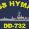 DD 732 USS Hyman