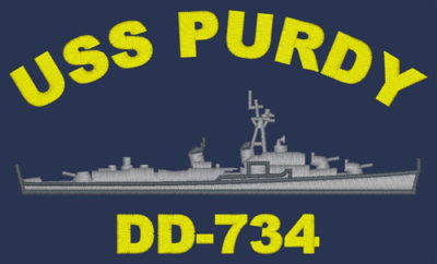 DD 734 USS Purdy