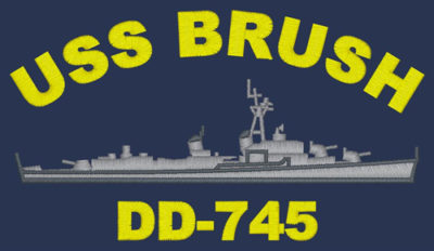 DD 745 USS Brush