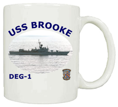 DEG 1 USS Brooke Coffee Mug