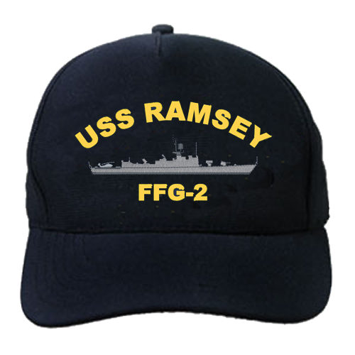 FFG 2 USS Ramsey Embroidered Hat