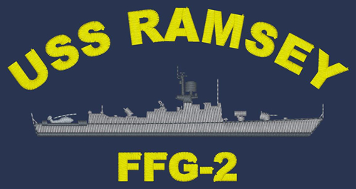 FFG 2 USS Ramsey Embroidered Hat
