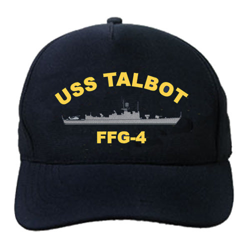 FFG 4 USS Talbot Embroidered Hat