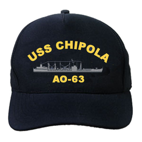 AO 63 USS Chipola Embroidered Hat