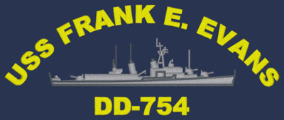 DD 754 USS Frank E Evans