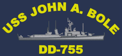 DD 755 USS John A Bole