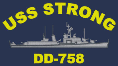 DD 758 USS Strong
