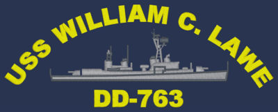DD 763 USS William C Lawe