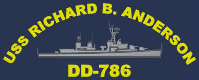 DD 786 USS Richard B Anderson