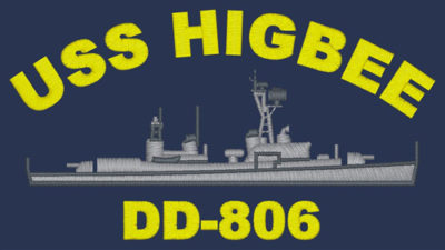 DD 806 USS Higbee